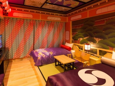 bedroom 2 - hotel gracery kyoto sanjo - kyoto, japan