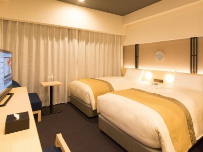 bedroom - hotel gracery kyoto sanjo - kyoto, japan