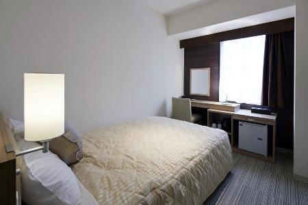 bedroom 1 - hotel travelodge kyoto shijo kawaramachi - kyoto, japan