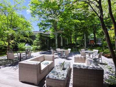 gardens - hotel kyukaruizawa kikyo, curio collection - karuizawa, japan