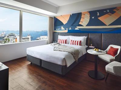 bedroom 3 - hotel citadines harbour front yokohama - yokohama, japan