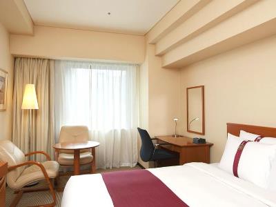 bedroom 2 - hotel ana holiday inn sendai - sendai, japan