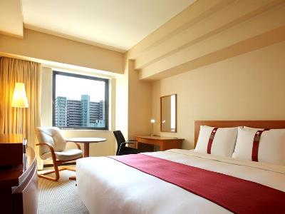 bedroom 1 - hotel ana holiday inn sendai - sendai, japan