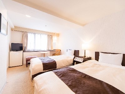bedroom 2 - hotel hiroshima kokusai - hiroshima, japan