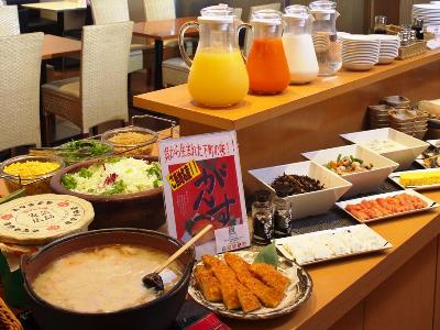 breakfast room 1 - hotel chisun hiroshima - hiroshima, japan