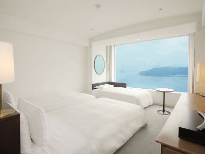 bedroom 1 - hotel grand prince hiroshima - hiroshima, japan