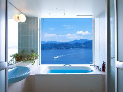 bathroom - hotel grand prince hiroshima - hiroshima, japan