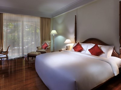 bedroom - hotel sofitel angkor phokeethra - siem reap, cambodia