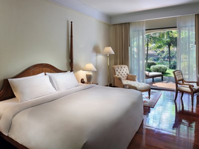 bedroom 1 - hotel sofitel angkor phokeethra - siem reap, cambodia