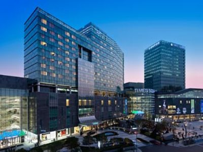 exterior view - hotel courtyard seoul times square - seoul, south korea