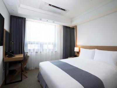 bedroom - hotel baiton seoul dongdaemun - seoul, south korea