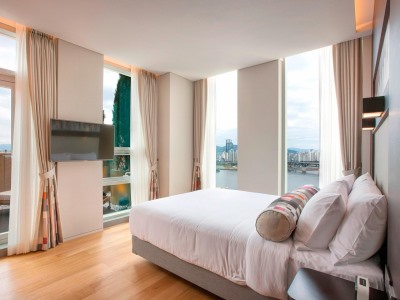 bedroom 2 - hotel aloft seoul gangnam - seoul, south korea