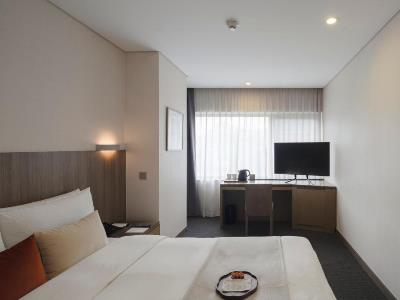 bedroom - hotel amid hotel seoul - seoul, south korea