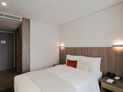 bedroom 1 - hotel amid hotel seoul - seoul, south korea
