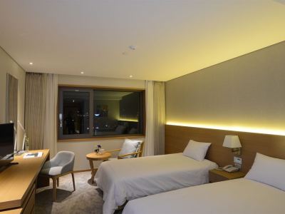 bedroom 1 - hotel astar - jeju, south korea