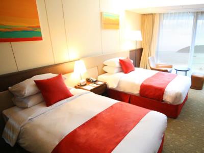 bedroom 1 - hotel ramada by wyndham jeju hamdeok - jeju, south korea
