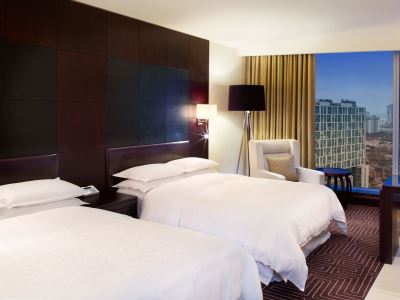 bedroom 1 - hotel sheraton grand incheon - incheon, south korea