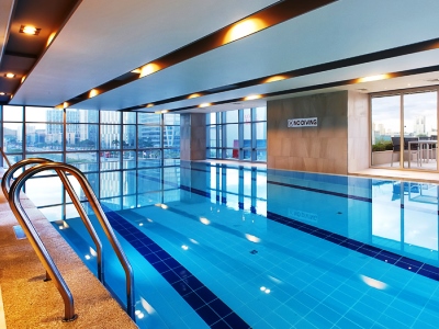indoor pool - hotel orakai songdo park - incheon, south korea