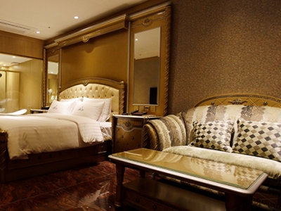 bedroom - hotel central park songdo - incheon, south korea
