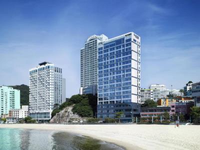 exterior view - hotel fairfield by marriott busan songdo beach - busan, south korea