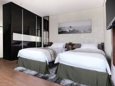 bedroom 3 - hotel felix by stx hotel and suite - busan, south korea