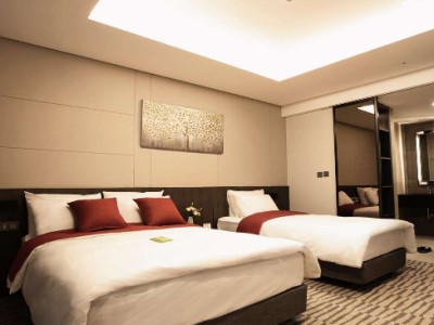 bedroom - hotel best western plus jeonju hotel - jeonju, south korea