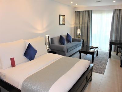 bedroom 1 - hotel movenpick kuwait al bidaa - kuwait city, kuwait