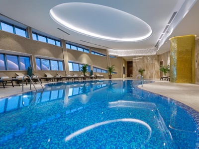 indoor pool - hotel hilton astana (ggi) - astana, kazakstan