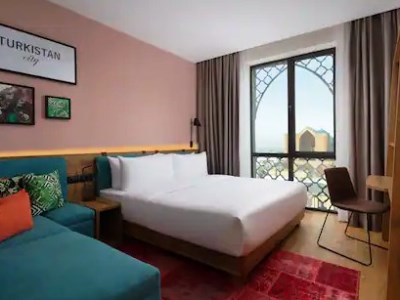 bedroom - hotel hampton by hilton turkistan - turkistan, kazakstan
