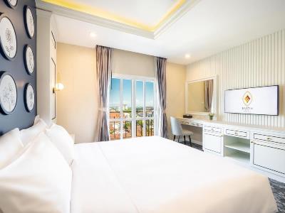 bedroom 4 - hotel eastin hotel vientiane - vientiane, laos