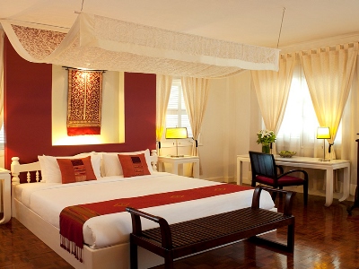 bedroom 1 - hotel angsana maison souvannaphoum - luang prabang, laos
