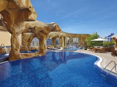 outdoor pool - hotel hilton beirut habtoor grand - beirut, lebanon