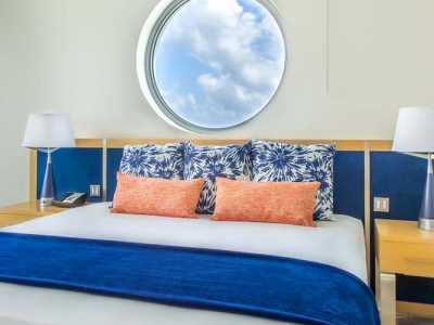 bedroom - hotel harbor club, curio collection by hilton - gros islet, saint lucia