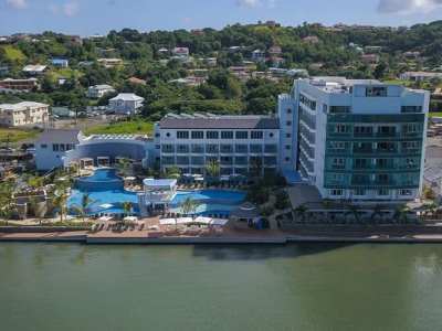 exterior view 1 - hotel harbor club, curio collection by hilton - gros islet, saint lucia