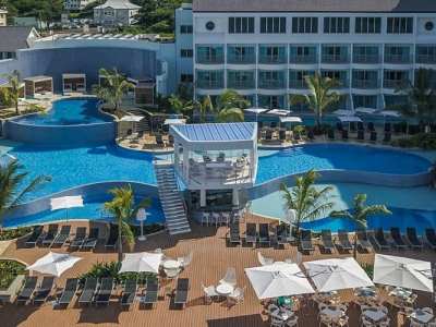 outdoor pool - hotel harbor club, curio collection by hilton - gros islet, saint lucia