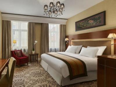 bedroom - hotel grand hotel kempinski vilnius - vilnius, lithuania