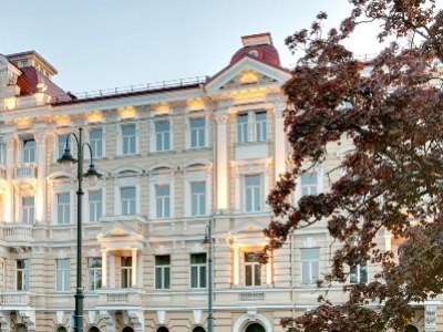 exterior view - hotel grand hotel vilnius, curio collection - vilnius, lithuania