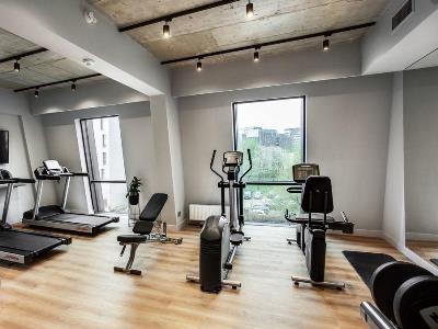 gym - hotel courtyard by marriott city center - vilnius, lithuania