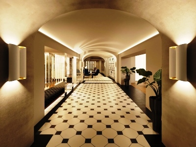 lobby 1 - hotel radisson collection astorija vilnius - vilnius, lithuania