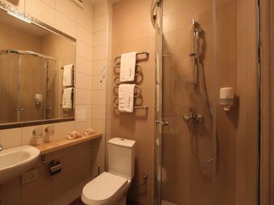 bathroom - hotel ibis styles kaunas centre - kaunas, lithuania