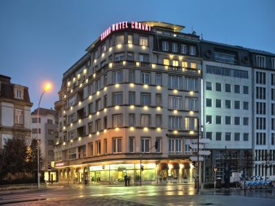 exterior view - hotel grand cravat - luxembourg, luxembourg