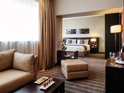 bedroom - hotel movenpick hotel casablanca - casablanca, morocco