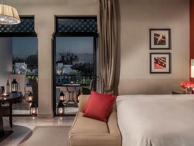 bedroom 2 - hotel four seasons resort - marrakech, morocco