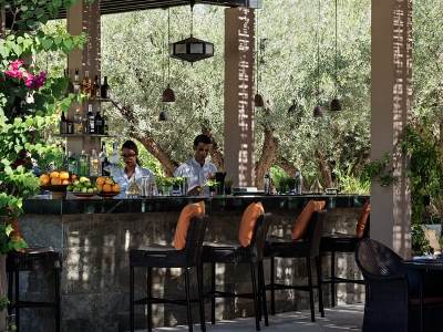 bar 1 - hotel four seasons resort - marrakech, morocco