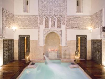 indoor pool - hotel angsana riads collection - marrakech, morocco