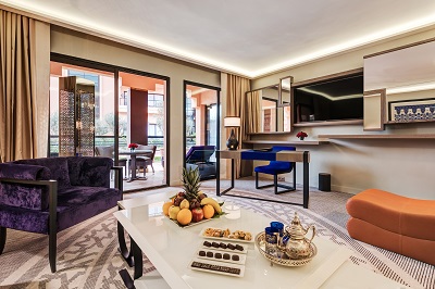 junior suite - hotel movenpick mansour eddahbi - marrakech, morocco
