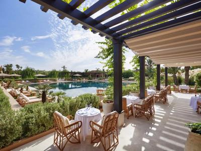 outdoor pool 2 - hotel mandarin oriental - marrakech, morocco