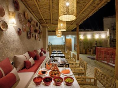 restaurant - hotel riad arabkech - marrakech, morocco