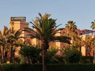 exterior view - hotel le meridien n'fis - marrakech, morocco