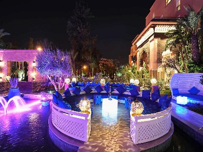 bar - hotel sofitel lounge and spa - marrakech, morocco